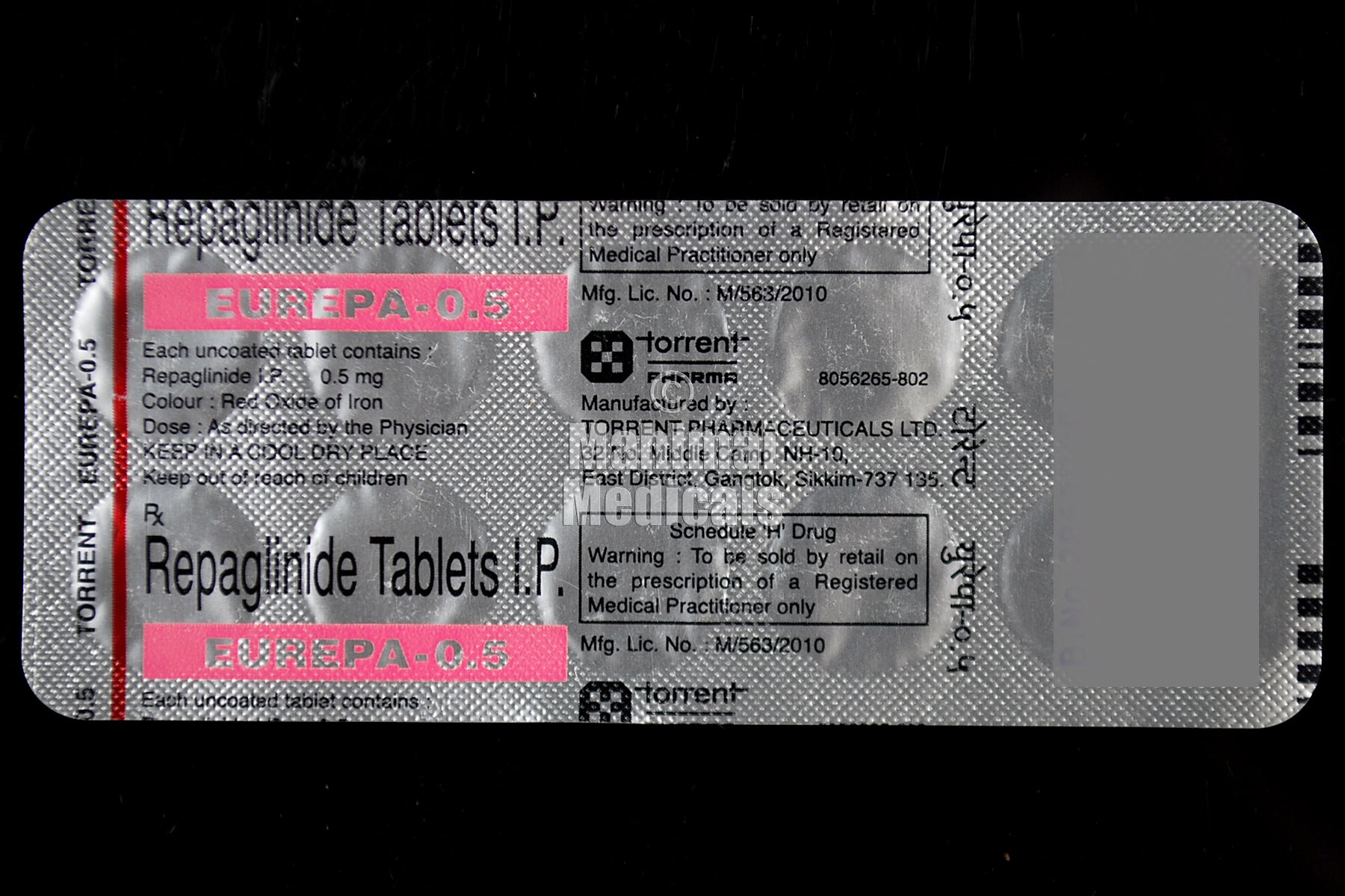 Eurepa 0.5 mg Tablet