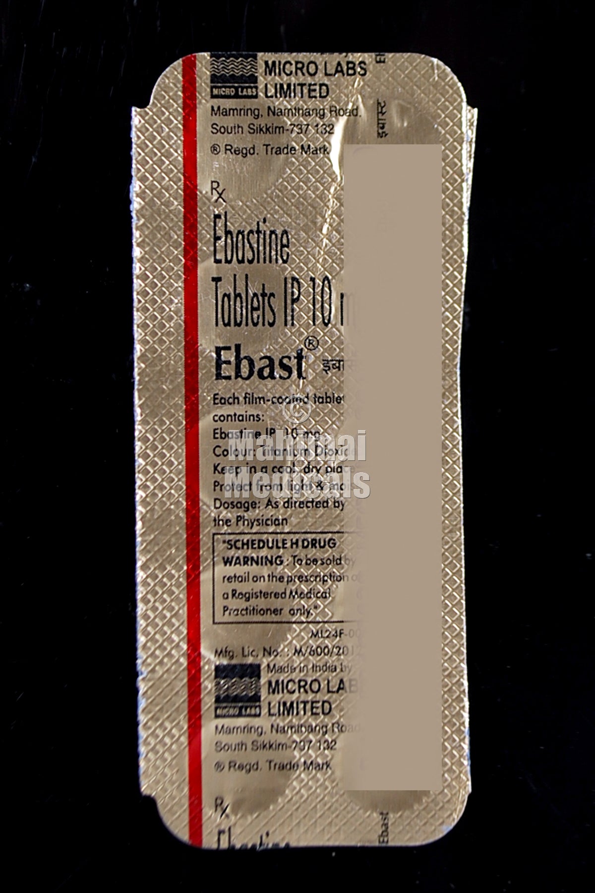 Ebast 10 Tablet