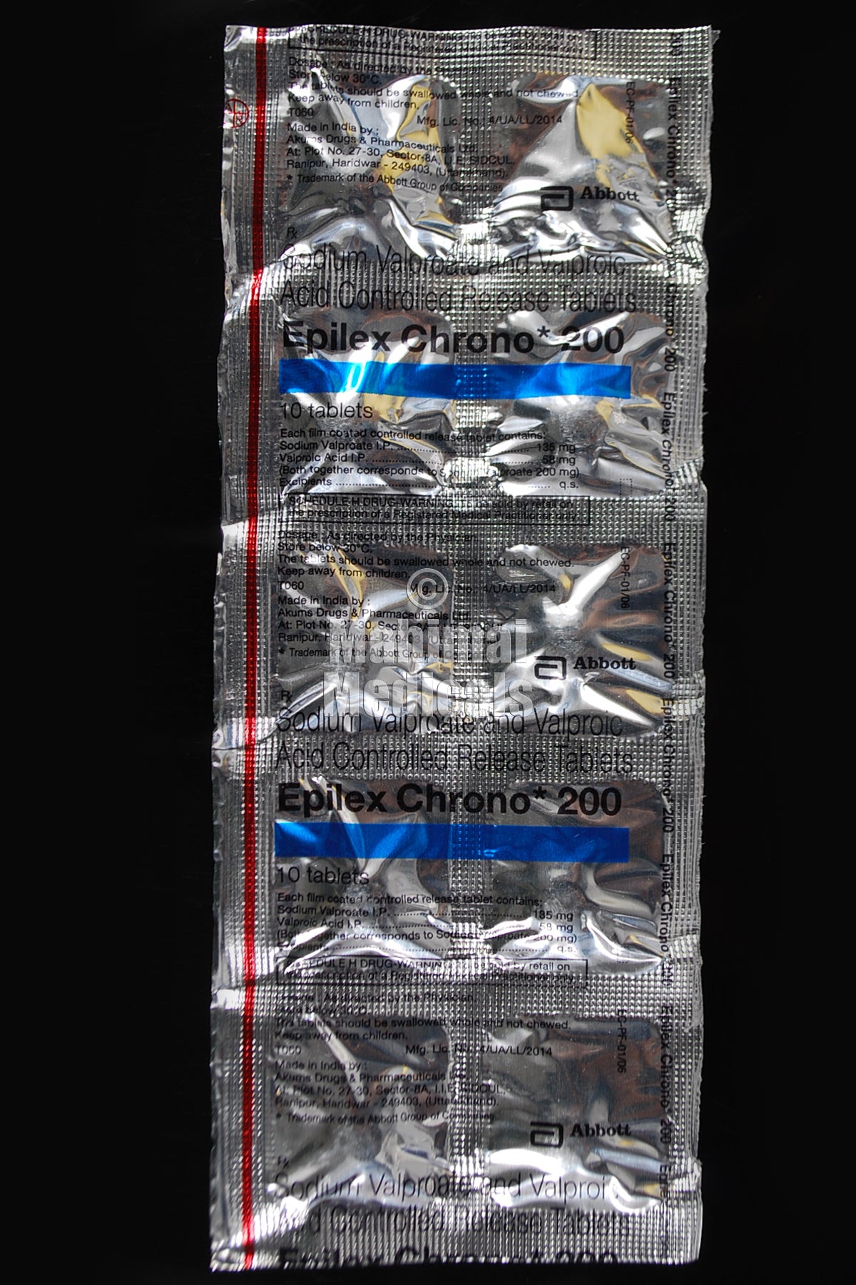 Epilex Chrono 200 Tablet CR