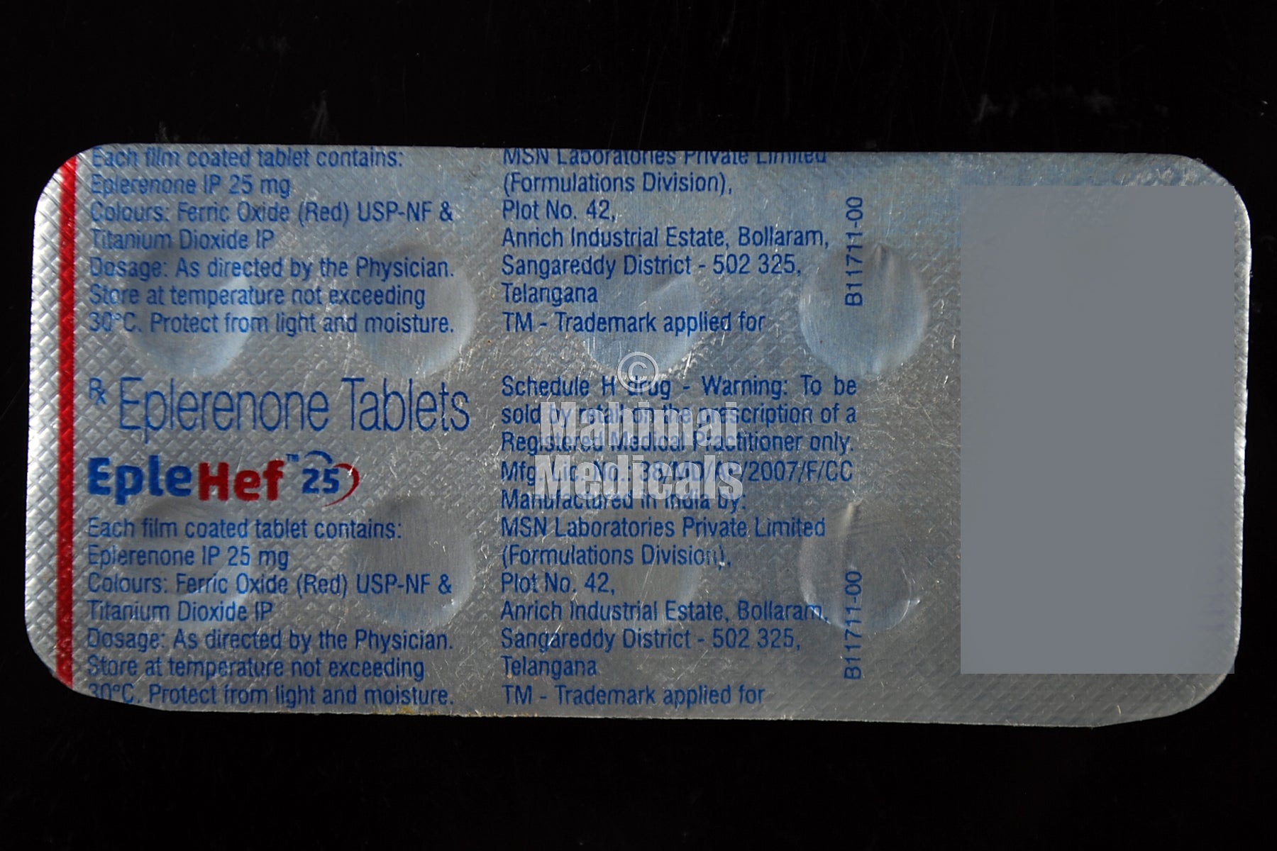 Eplehef 25 Tablet