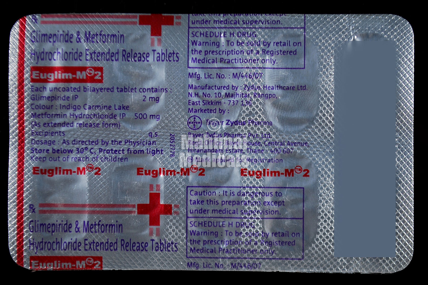 Euglim 2 MG Tablet