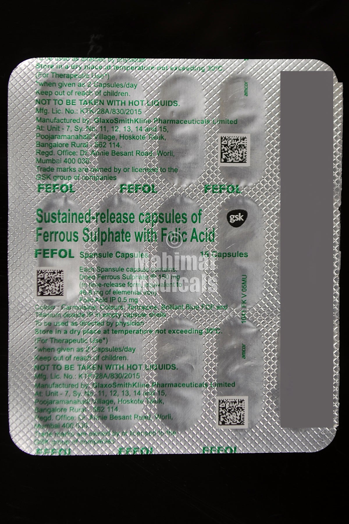 Fefol Spansule Capsule