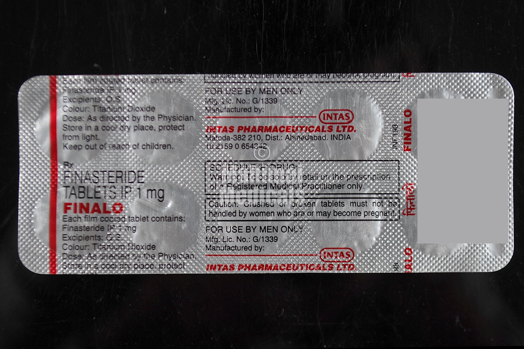 Finalo 1 mg Tablet