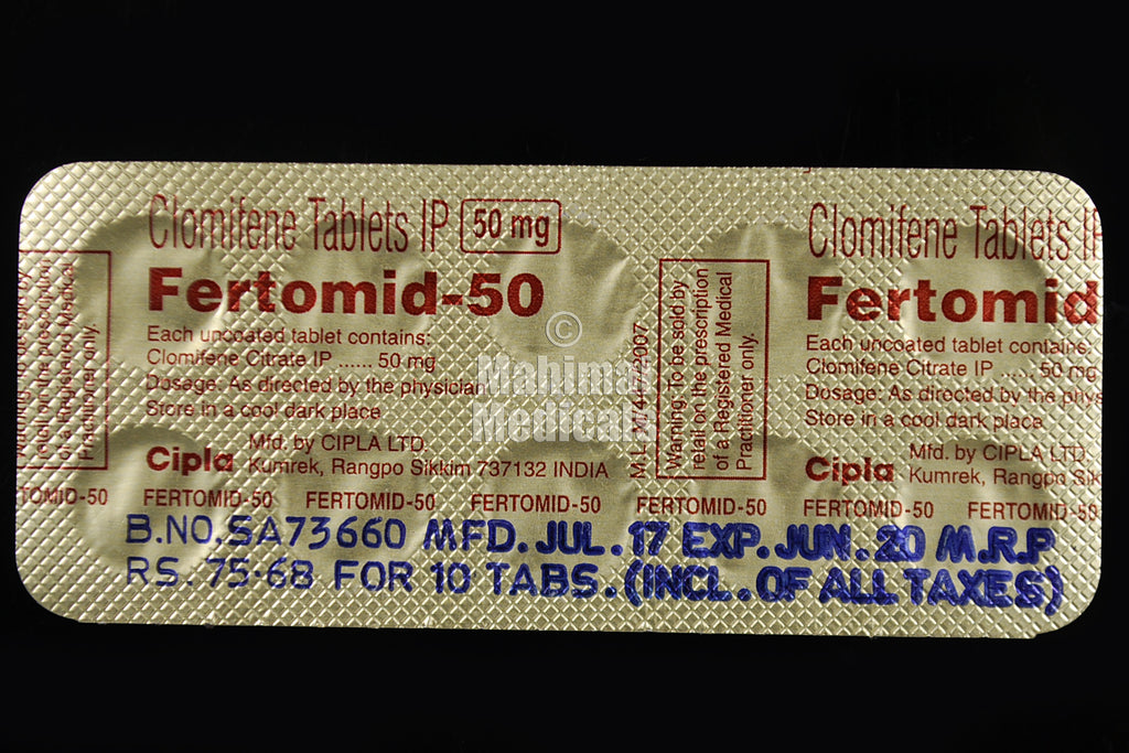 Fertomid 50 MG Tablet – MahimaiMedicals