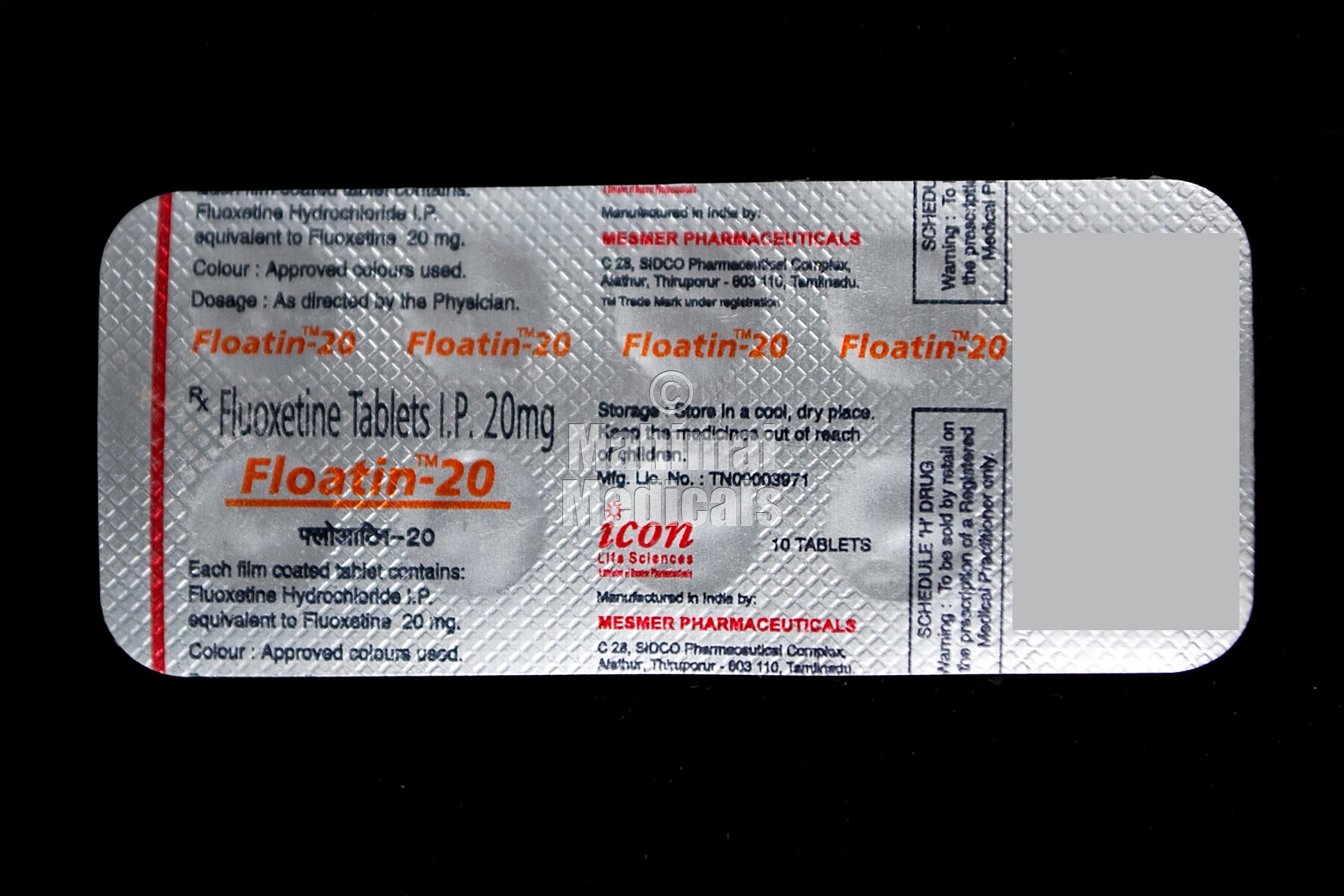 Floatin 20 MG Tablet