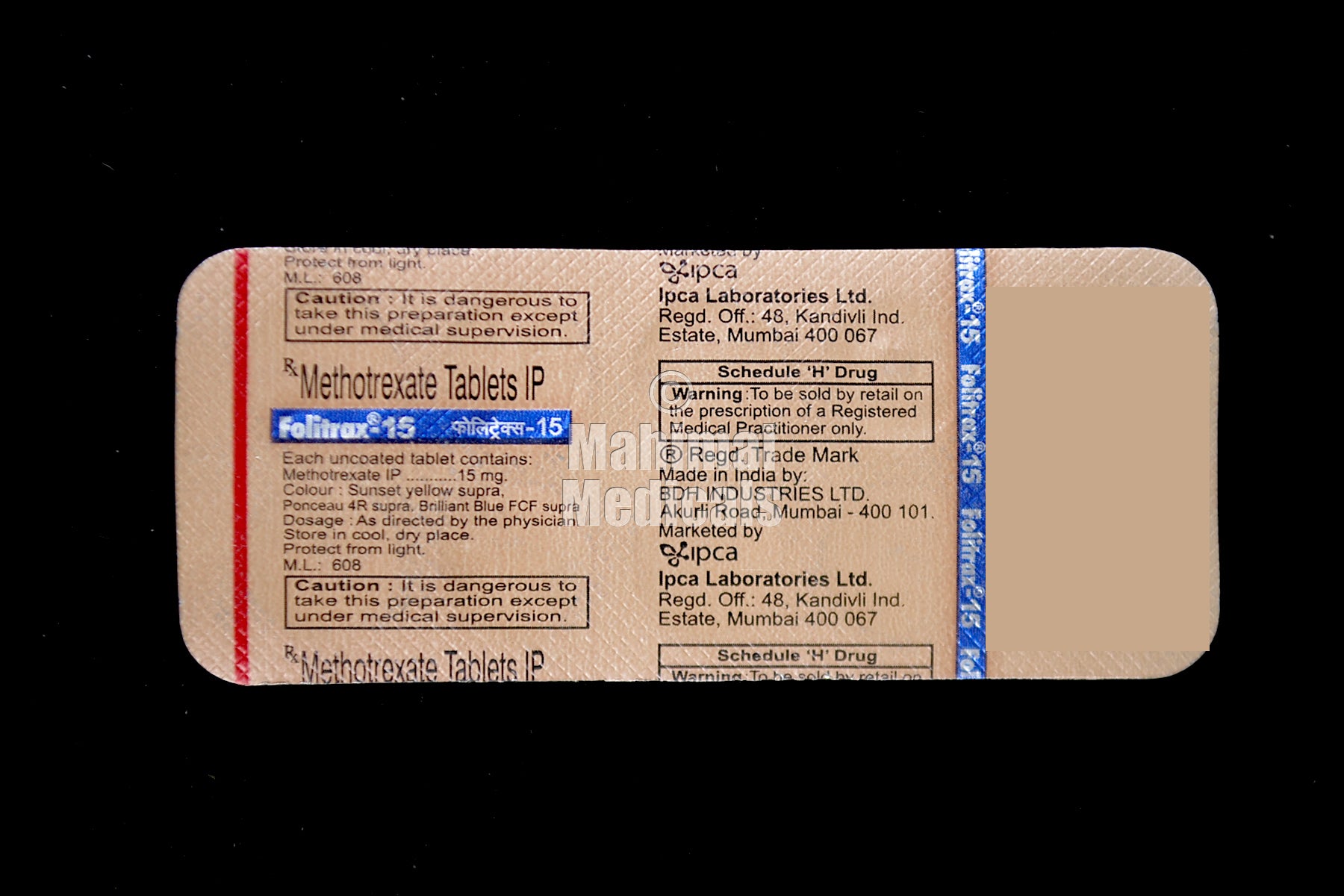 Folitrax 15 MG Tablet