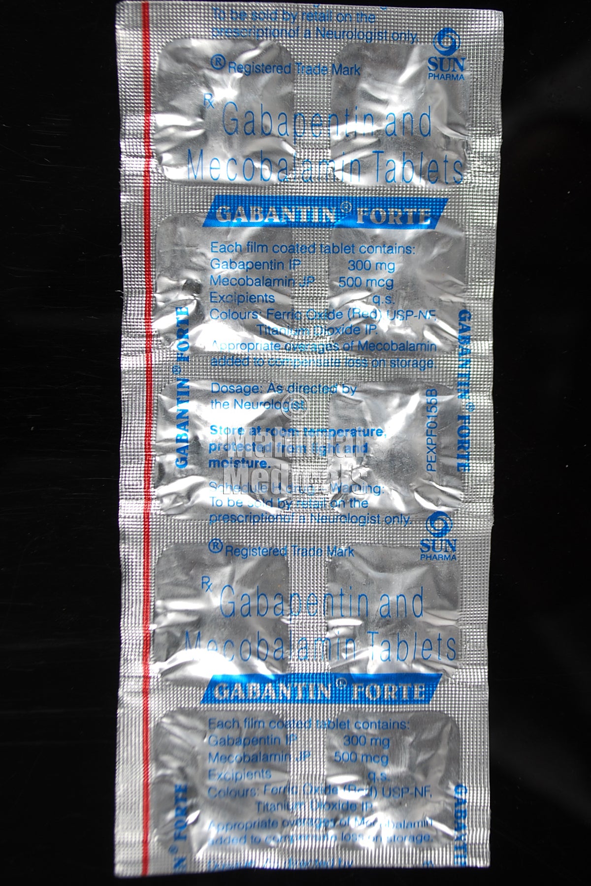 Gabantin Forte 500/300 MG Tablet