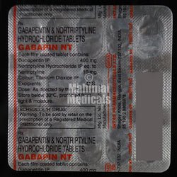 Gabapin Nt 400 Mg/10 Mg Tablet