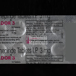 Glador 3 MG Tablet