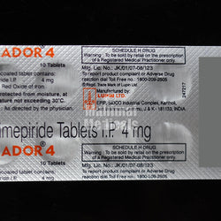 Glador 4 MG Tablet