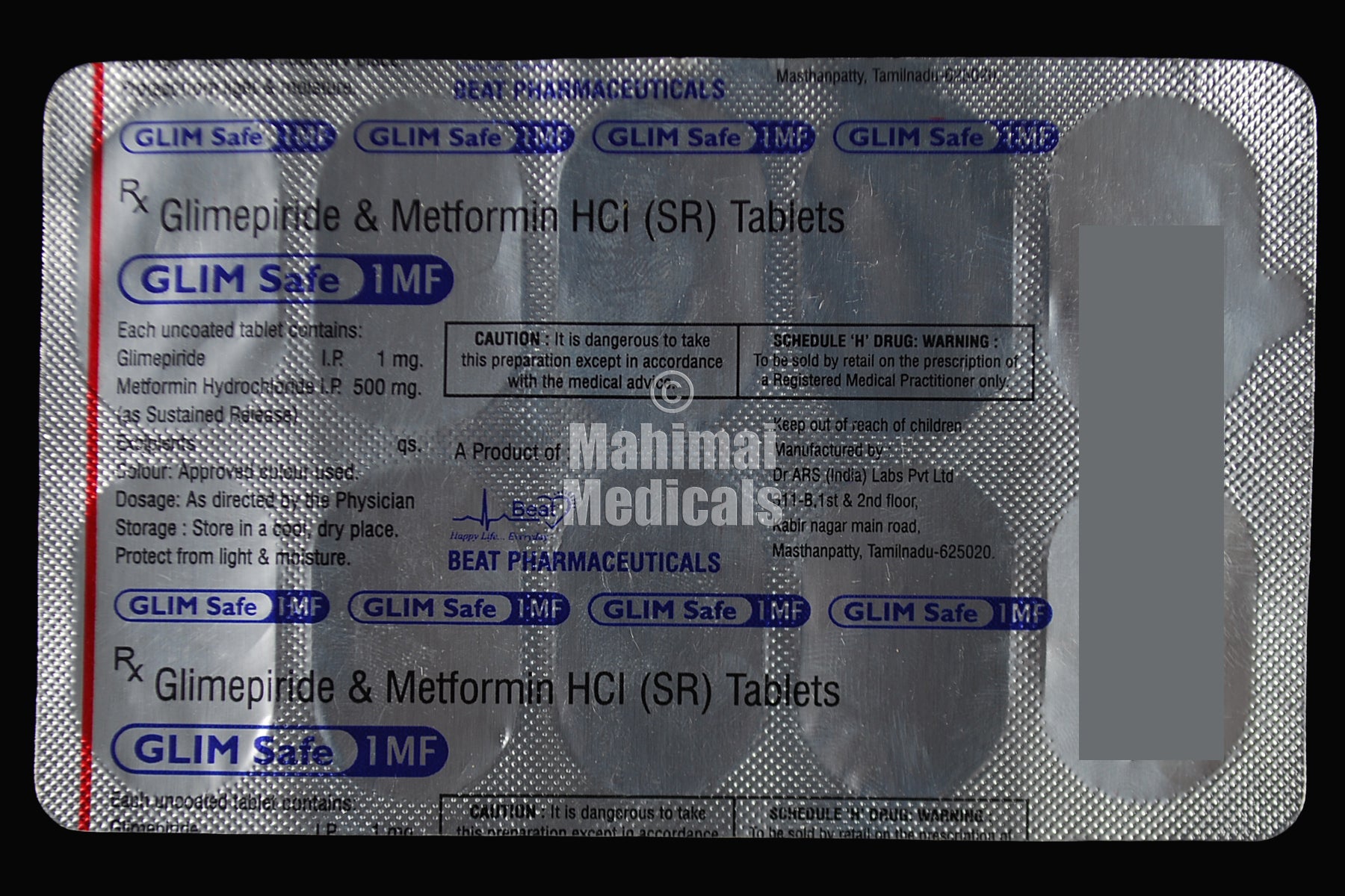 GLIM Safe 1MF Tablet