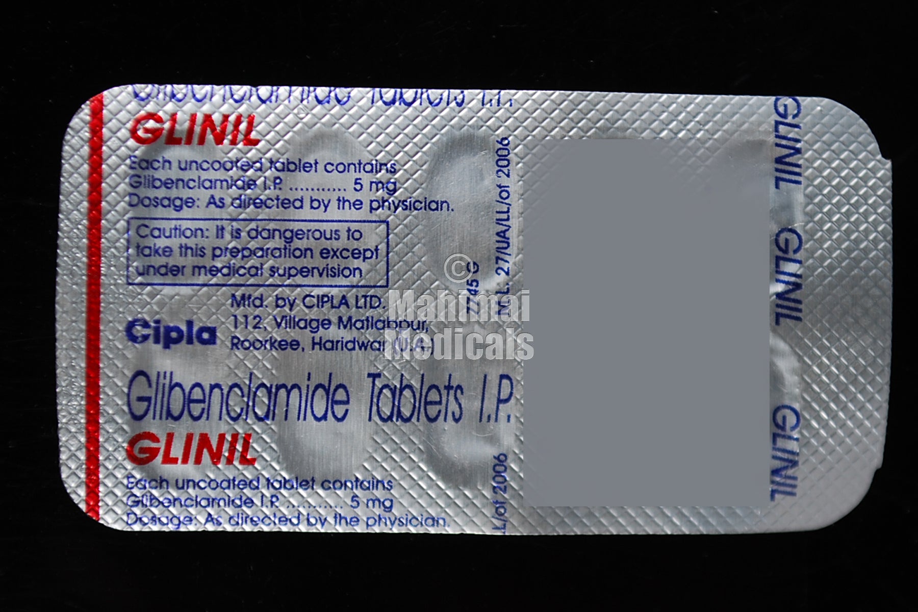 Glinil 5 MG Tablet