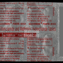 Glucored Forte 850 Tablet