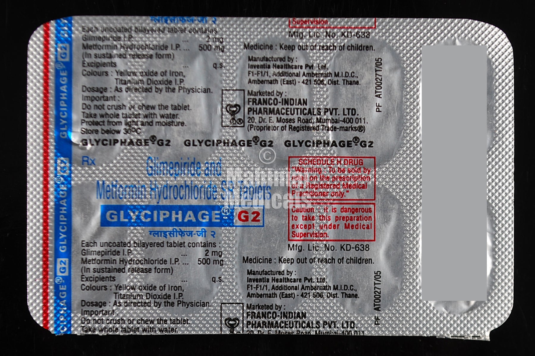 Glyciphage G2 Tablet