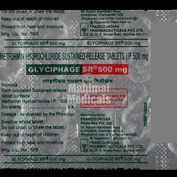 Glyciphage 500 MG Tablet SR