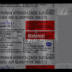 Glycomet-GP 0.5 Tablet SR