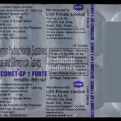 Glycomet-Gp 1 Forte Tablet Sr