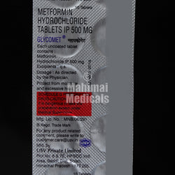 Glycomet 500 MG Tablet