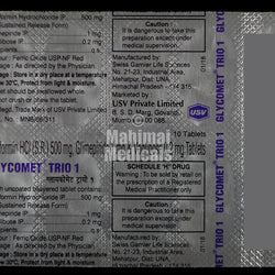 Glycomet Trio 1 Tablet