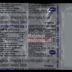 Glycomet Trio 2/0.3 Tablet Sr