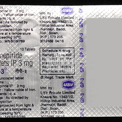 Gp 3 MG Tablet