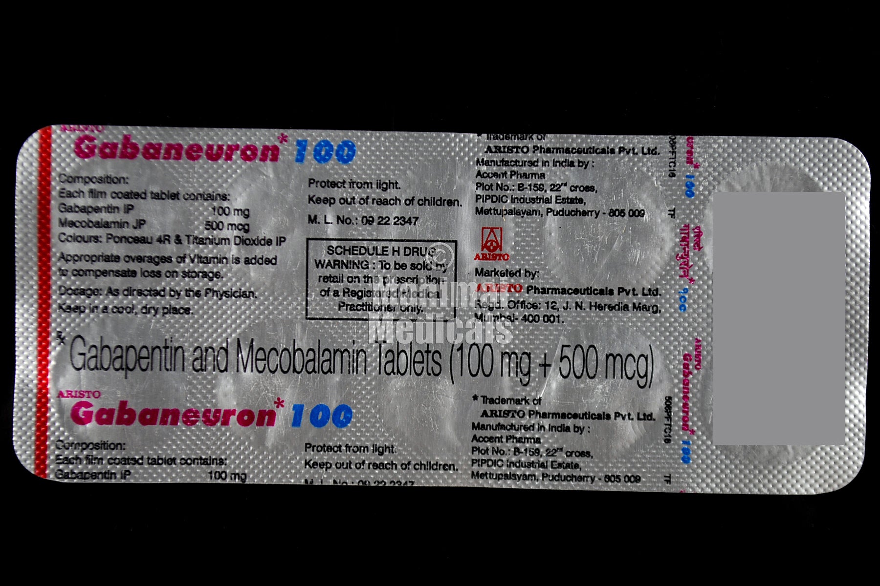 Gabaneuron 100 Tablet