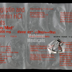 Galvus Met 50/500 mg Tablet