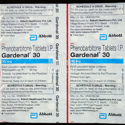 Gardenal 30mg Tablet