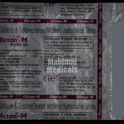 Glicton-M 80mg/500mg Tablet