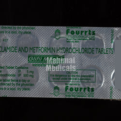 Glifil M Forte 5 Mg/500 Mg Tablet