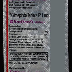 Glimisave 1 MG Tablet