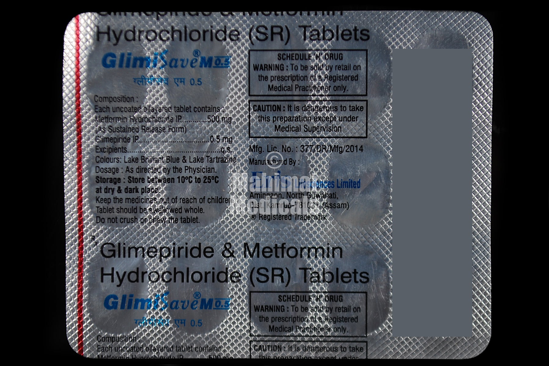 Glimisave M 0.5 Tablet