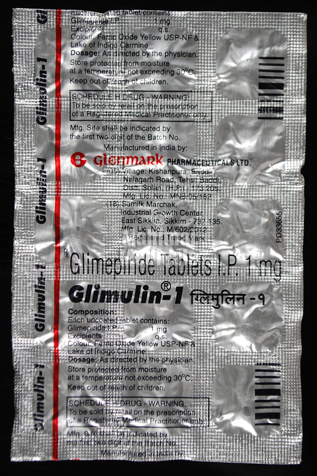 Glimulin 1 MG Tablet