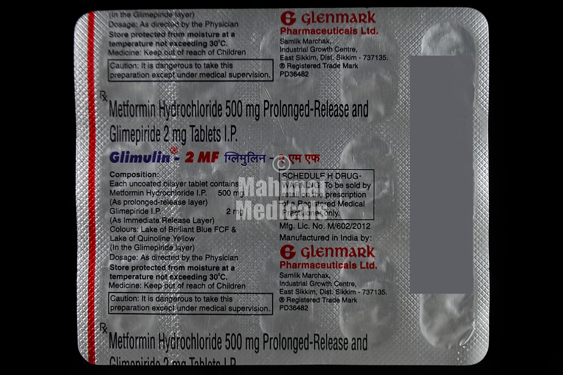 Glimulin-2MF Tablet