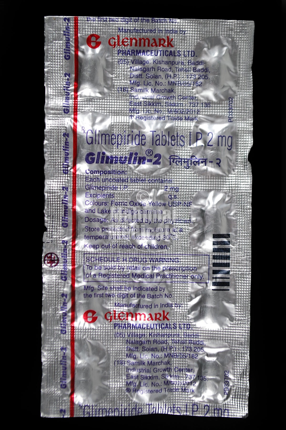 Glimulin 2 MG Tablet