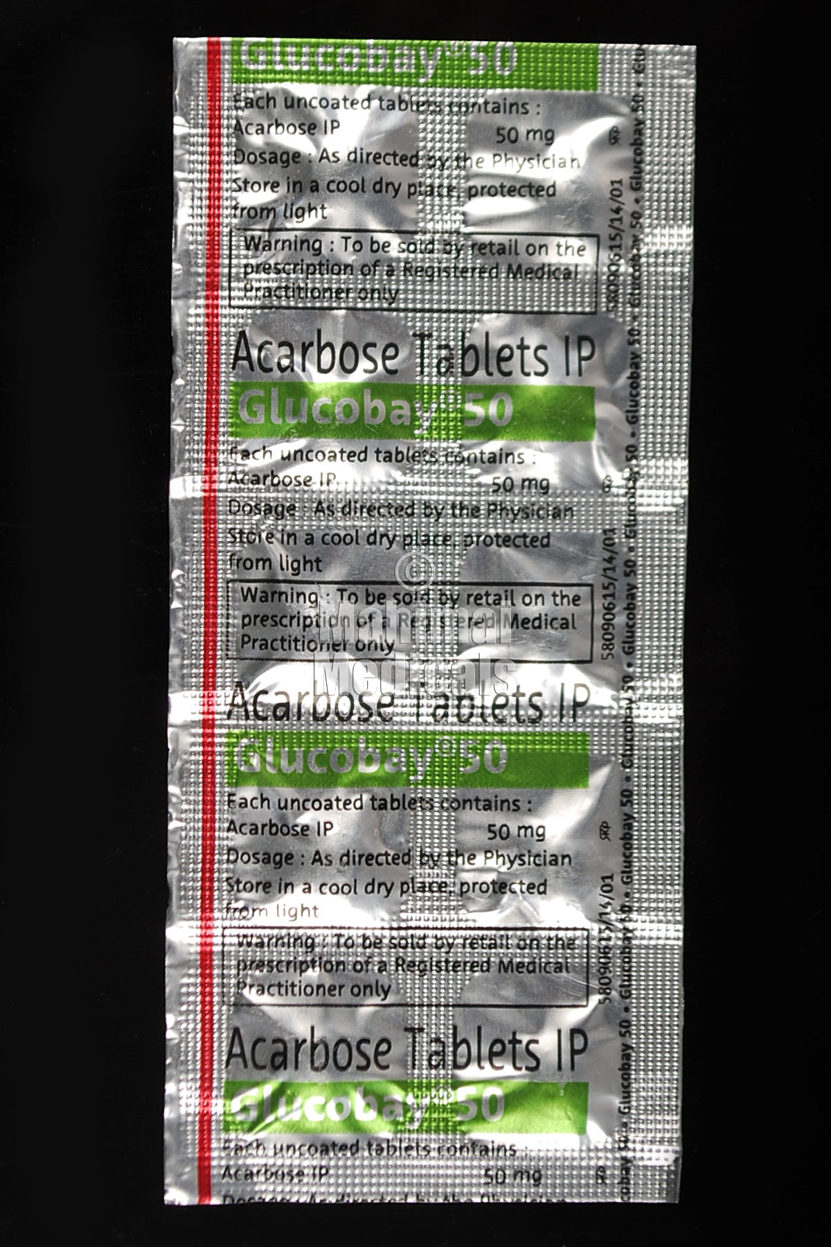 Glucobay 50 MG Tablet