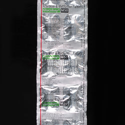 Glucobay M 50 (500/50 mg) Tablet