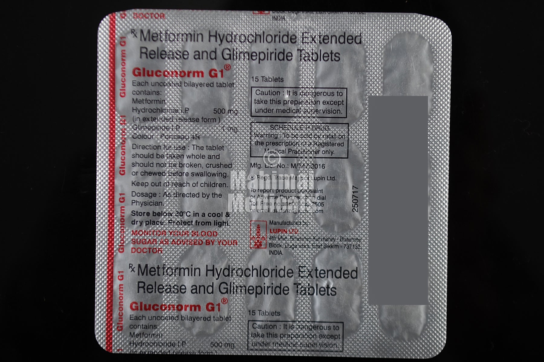 Gluconorm-G 1 Tablet