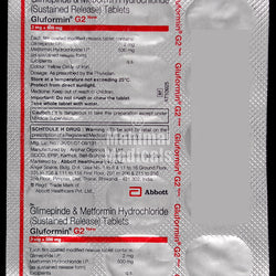Gluformin G2_2mg+500mg Tablet