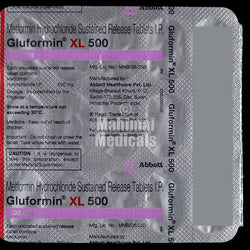 Gluformin 500 MG Tablet XL