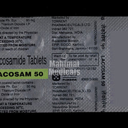 Lacosam 50 Tablet