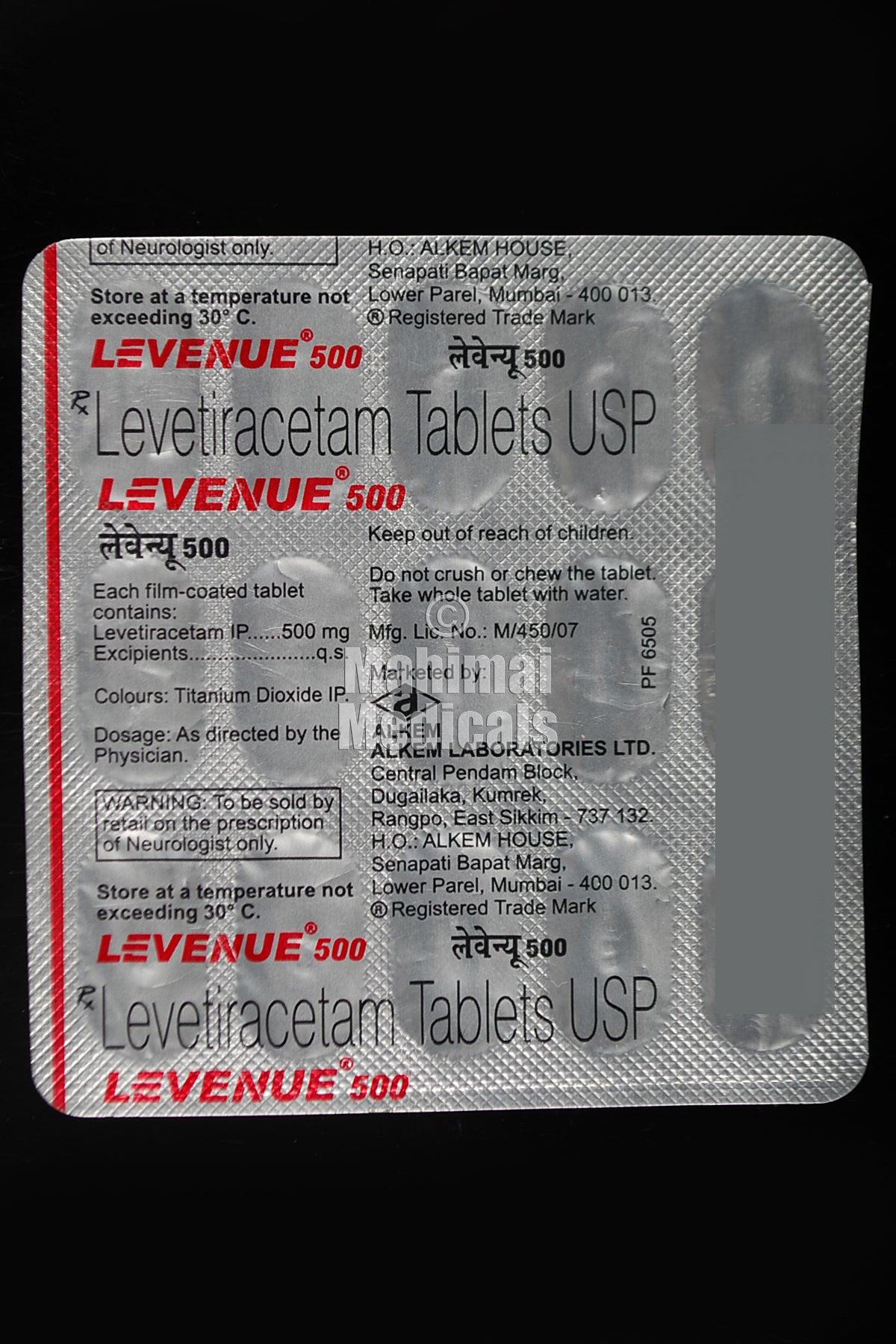 Levenue 500 MG Tablet