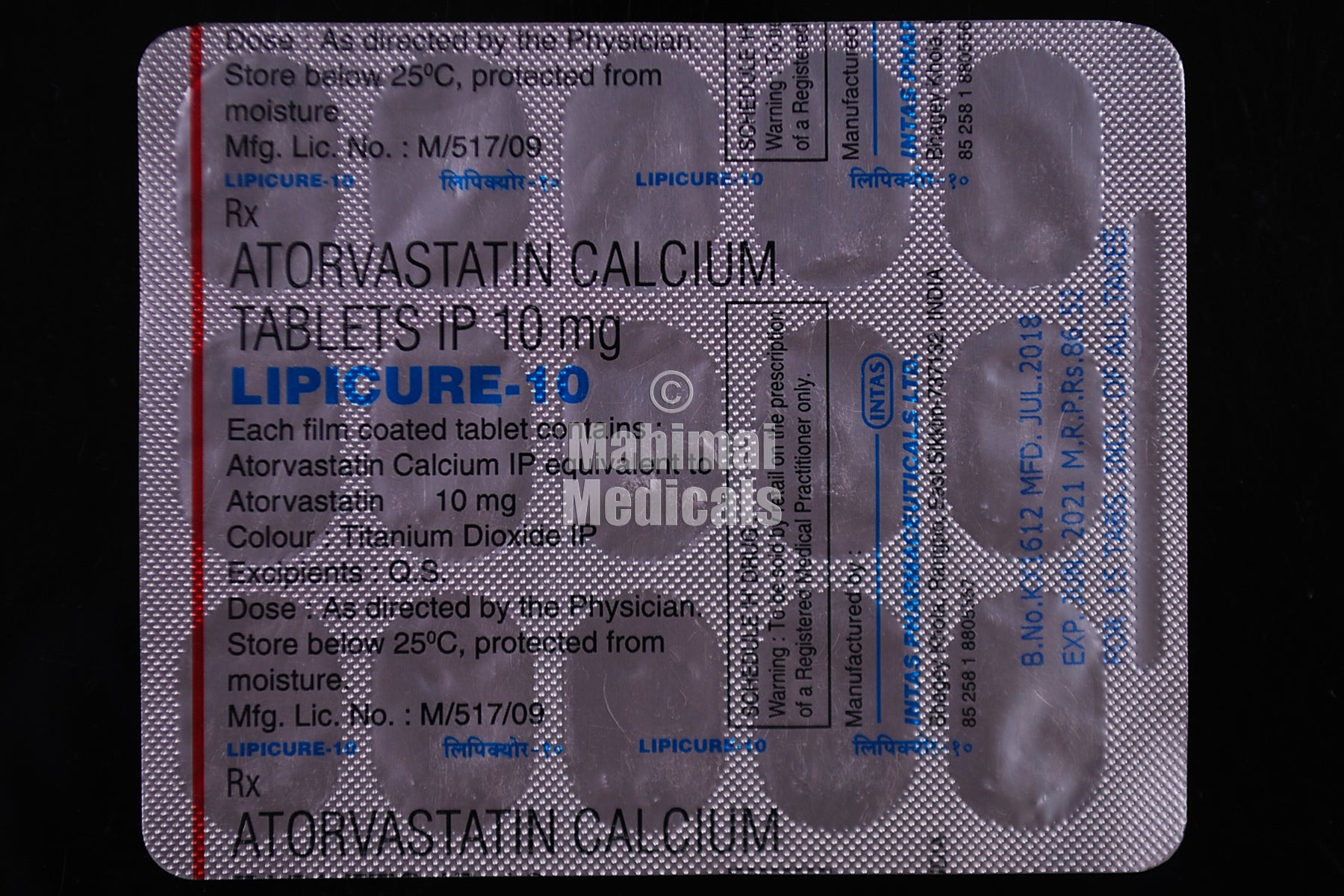 Lipicure 10 MG Tablet