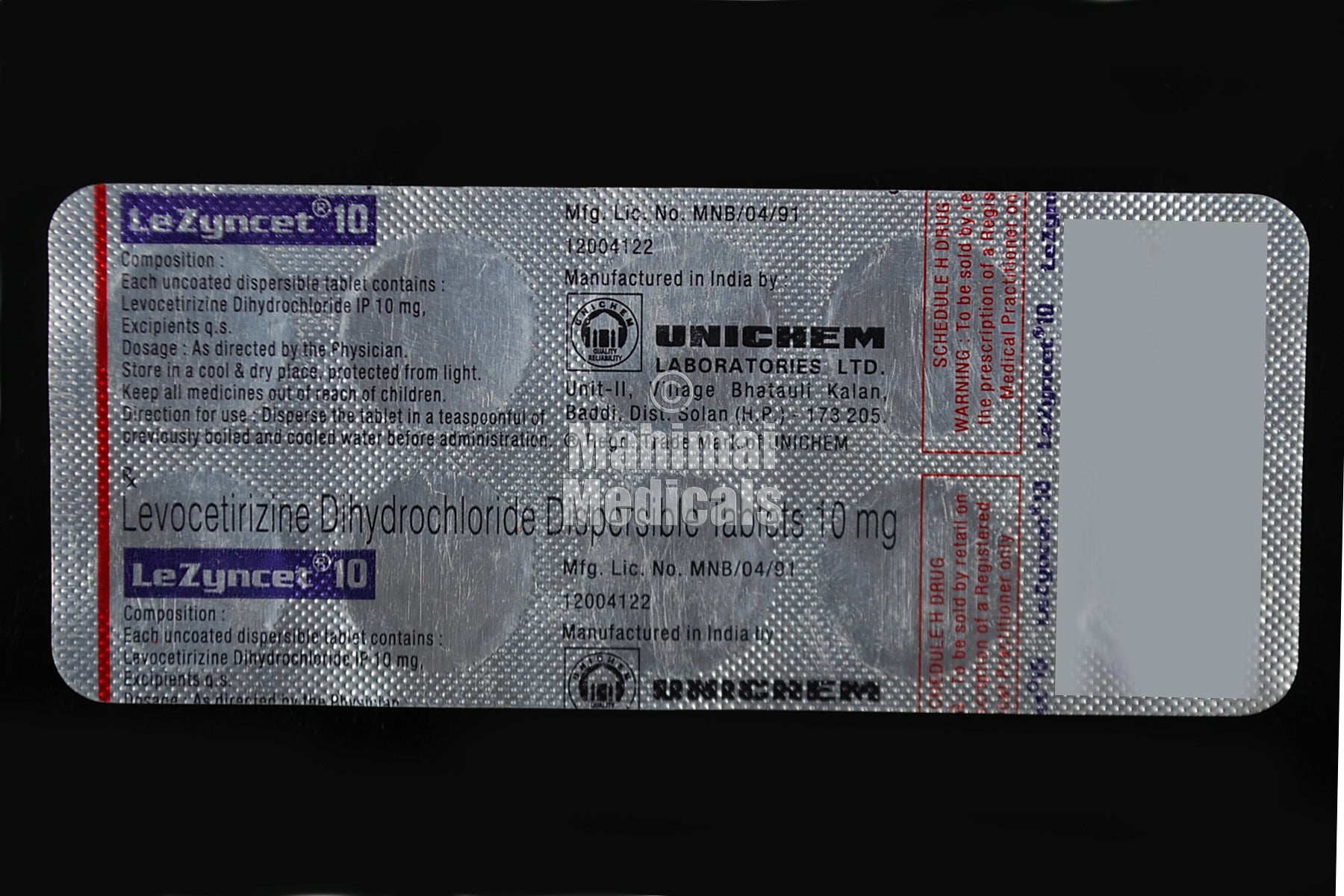 Lezyncet 10 MG Tablet