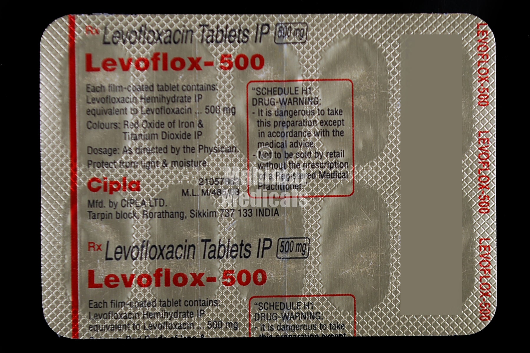 Levoflox 500 MG Tablet