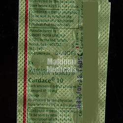 Cardace 10 MG Tablet