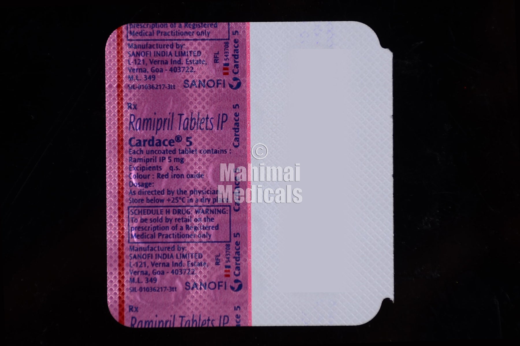 Cardace 5 MG Tablet