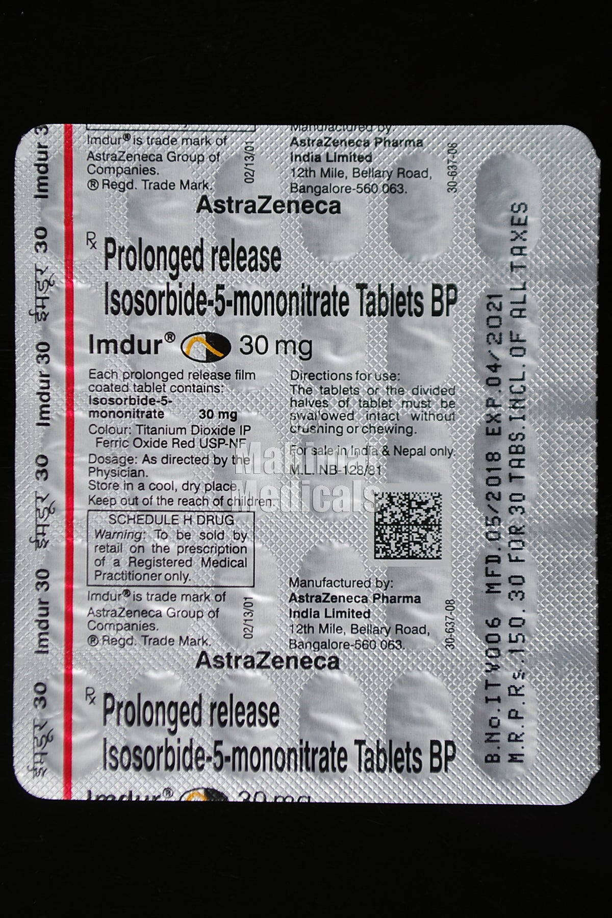 Imdur 30 MG Tablet